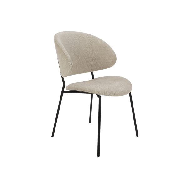 Dining chair in beige by Mahagoni Furniture